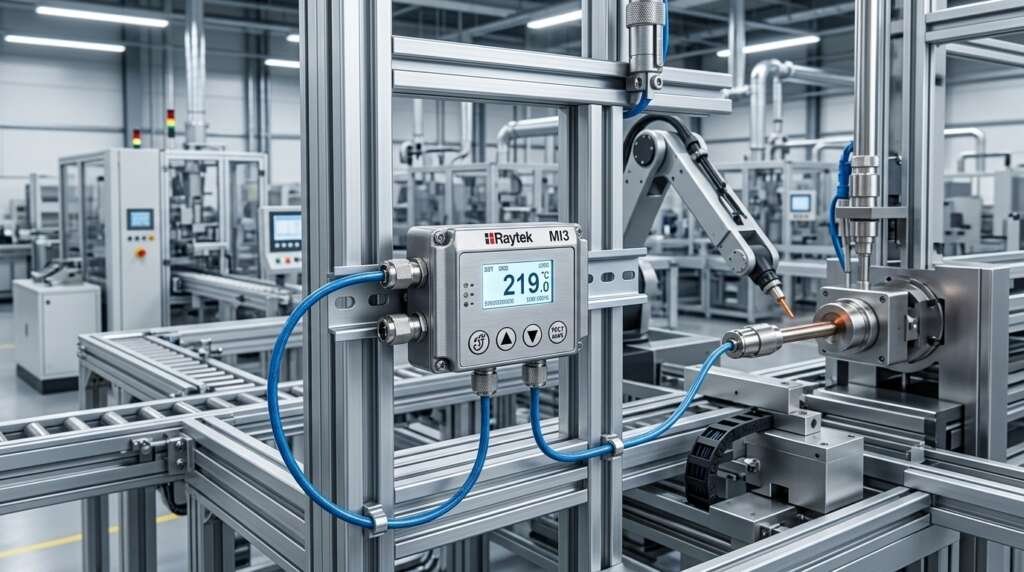 Online Infrared Sensors with Digital Display